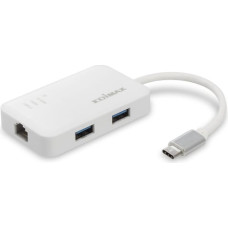 Edimax EU-4308 interface hub USB 3.0 (3.1 Gen 1) Type-C 5000 Mbit/s White