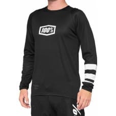 100 Bon 100% Koszulka juniorska 100% R-CORE Youth Jersey długi rękaw black white roz. XL (NEW 2021)