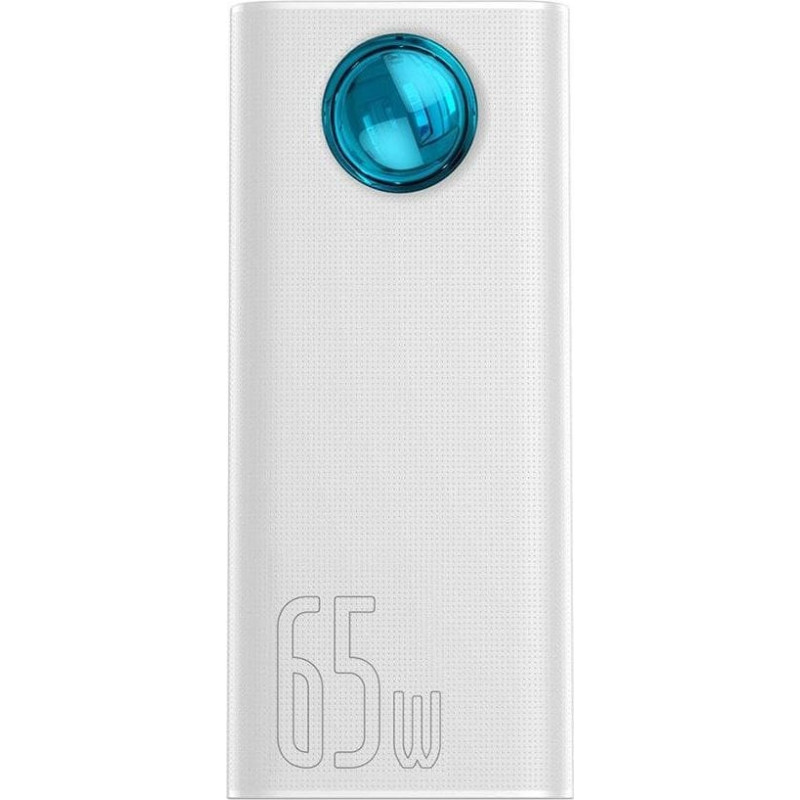 Baseus Powerbank Baseus Amblight 30000 mAh Biały  (BSU1646WHT)