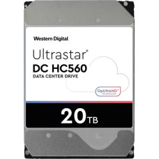 WD Dysk serwerowy WD Dysk serwerowy HDD Western Digital Ultrastar DC HC560 WUH722020ALE6L4 (20 TB; 3.5