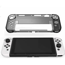 Alogy Mocne etui ochronne Alogy wstrząsoodporne do Nintendo Switch OLED Czarne
