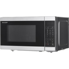 Sharp YC-MG02E-S microwave Countertop Combination microwave 20 L 800 W Black, Steel