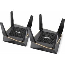 Asus AiMesh AX6100 wireless router Gigabit Ethernet Tri-band (2.4 GHz / 5 GHz / 5 GHz) 4G Black