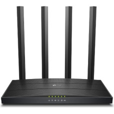 Tp-Link Archer C6U wireless router Gigabit Ethernet Dual-band (2.4 GHz / 5 GHz) 4G Black