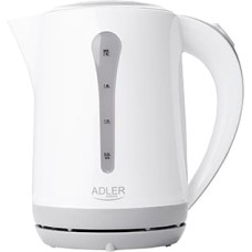 Adler AD 1244 electric kettle 2.5 L 2200 W White