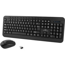 Titanum TK108 Keyboard + USB mouse Black