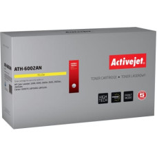 Activejet ATH-6002AN toner for HP printer; HP 124A Q6002A, Canon CRG-707Y replacement, Premium; 2000 pages; yellow