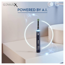 Braun Oral-B Genius X Adult Oscillating toothbrush Black