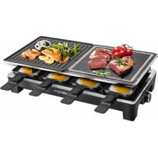 Aigostar Grill elektryczny Aigostar  1500W Grill for 8 person half stone and half alluminum plate VDE/Bar