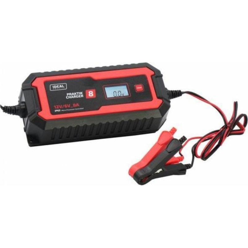 Ideal PROSTOWNIK INTELIGENTNY PRAKTIK CHARGER 8 LCD 6/12V
