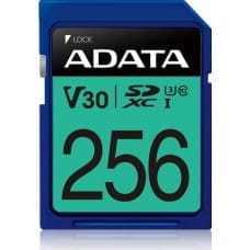 Adata Karta ADATA Premier Pro SDXC 256 GB Class 10 UHS-I/U3 V30 (ASDX256GUI3V30S-R)