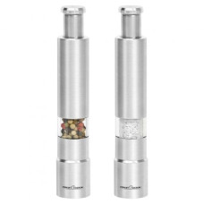 Proficook PC-PSM 1160 Salt & pepper grinder set Stainless steel, Transparent