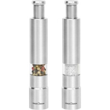Proficook PC-PSM 1160 Salt & pepper grinder set Stainless steel, Transparent