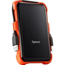 Apacer Dysk zewnętrzny Apacer HDD AC630 2 TB Czarno-pomarańczowy (AP2TBAC630T-1)