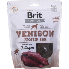 Brit Jerky Venison Protein Bar Dog Snacks 200 g