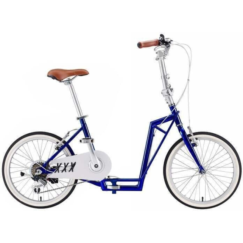 The-Sliders Lite Navy Blue rower-hulajnoga 2w1