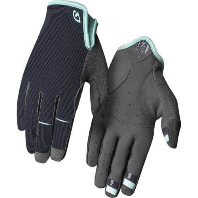 Giro Rękawiczki damskie GIRO LA DND długi palec midnight blue cool breeze roz. L (obwód dłoni 190-204 mm / dł. dłoni 185-195 mm) (NEW)