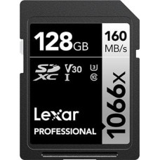 Lexar Karta Lexar Professional 1066x SDXC 128 GB Class 10 UHS-I/U3 V30 (LSD1066128G­BNNNG)