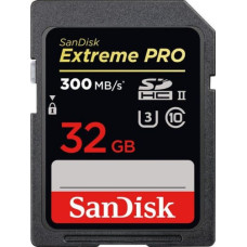 Sandisk Extreme PRO memory card 32 GB SDHC UHS-II Class 10