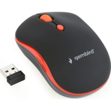 Gembird WIRELESS OPTICAL MUSW-4B-03-R 1600DP - Maus mouse RF Wireless 1600 DPI Ambidextrous