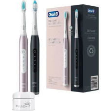 Oral-B Braun Oral-B toothbrush Pulsonic Slim 4900 rose - Luxe 4900 black / rose gold with 2nd handpiece
