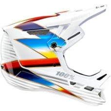 100 Bon 100% Kask full face 100% AIRCRAFT COMPOSITE Helmet Knox White roz. L (59-60 cm) (NEW)