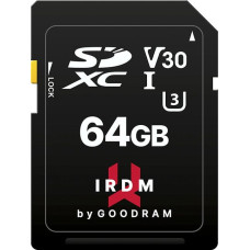 Goodram Karta GoodRam IRDM SDHC 64 GB UHS-I/U3 V30 (IR-S3A0-0640R12)