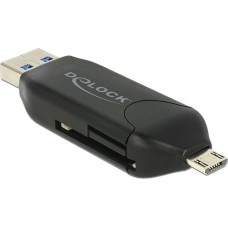 Delock Czytnik Delock USB 3.0/microUSB (91734)