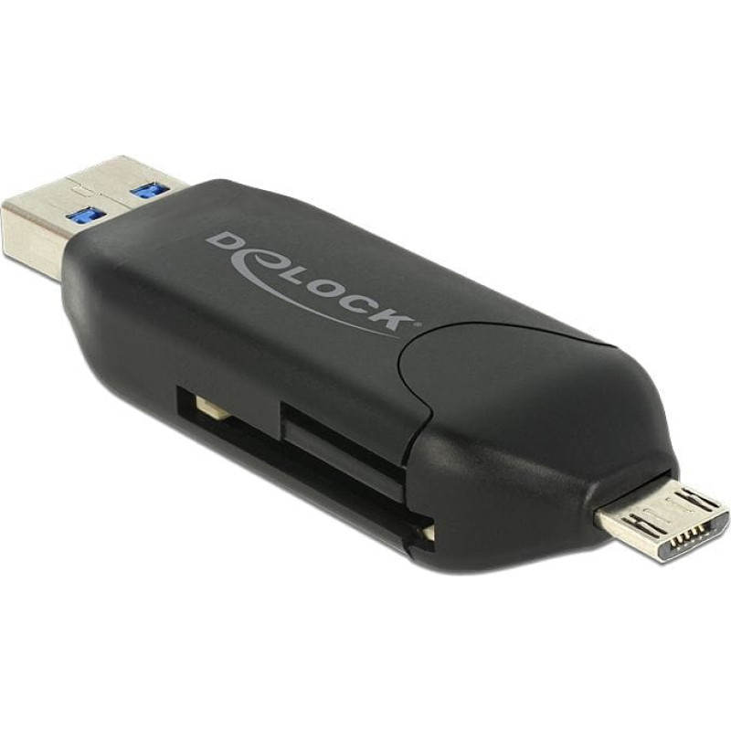 Delock Czytnik Delock USB 3.0/microUSB (91734)