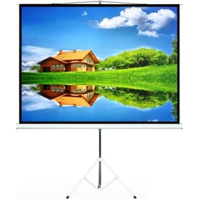 Maclean Projection Screen MC-608 on stand 120 