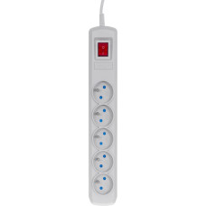 Activejet grey power strip with cord ACJ COMBO 5G/1,5M/BEZP. AUT/S