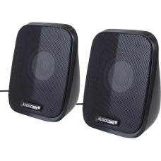 Audiocore AC835 2.0 Stereo Speakers With LED Backlighting For PC Laptop Smartphone