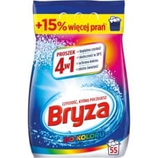 Bryza 4in1 Washing Machine Detergent Powder for coloured fabrics 3,575 kg / 55