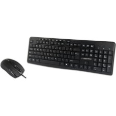 Esperanza EK137 set - USB keyboard + mouse Black