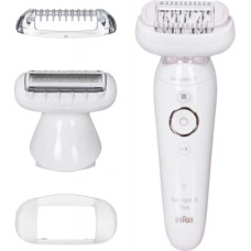 Braun Silk-épil 9 81688635 epilator 40 tweezers White, Gold