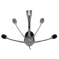 Logitech H111 Stereo Headset Wired Head-band Office/Call center Grey