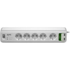 APC PM5U-GR surge protector White 6 AC outlet(s) 230 V 1.83 m