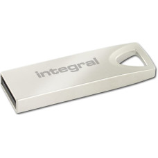 Integral 16GB USB2.0 DRIVE ARC METAL USB flash drive USB Type-A 2.0 Silver
