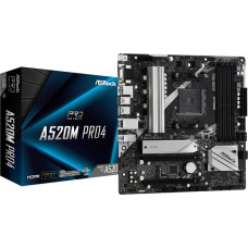 Asrock A520M Pro4 Socket AM4 micro  ATX