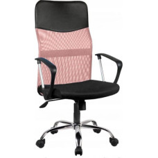Topeshop Krzesło biurowe TopEshop Nemo Różowy