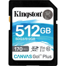 Kingston MEMORY SDXC 512GB UHS-I/SDG3/512GB