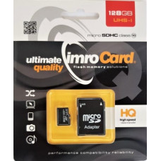 Imro 10/128G UHS-I ADP memory card 128 GB MicroSDHC Class 10