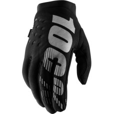 100 Bon 100% Rękawiczki 100% BRISKER Women's Glove black grey roz. L (długość dłoni 181-187 mm) (NEW)