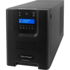 Cyberpower PR1000ELCD uninterruptible power supply (UPS) 1 kVA 900 W 8 AC outlet(s)