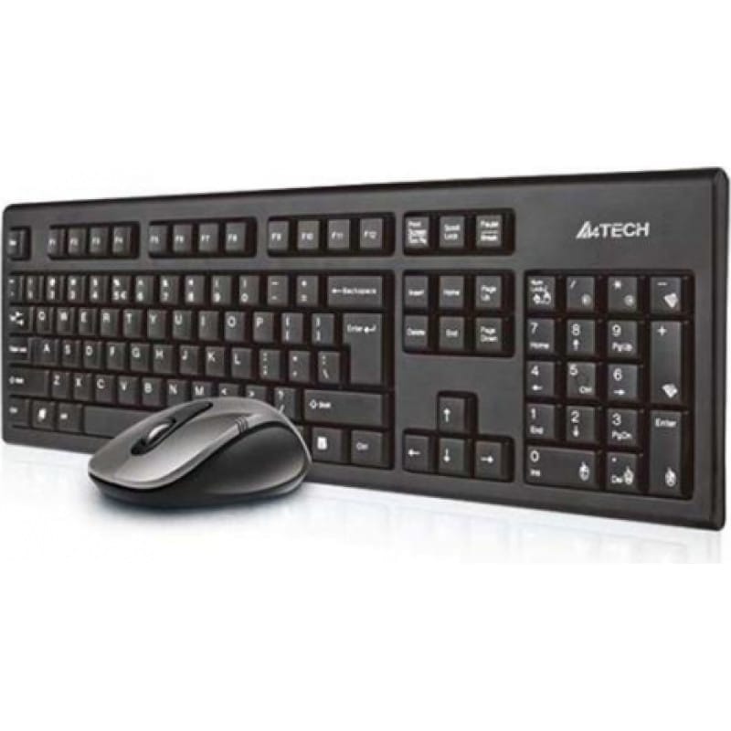 A4 Tech A4Tech 7100N desktop keyboard RF Wireless QWERTY English Black