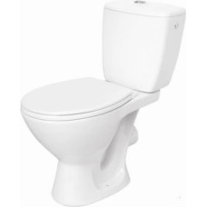 Cersanit Zestaw kompaktowy WC Cersanit Kaskada 66.5 cm cm biały (K100-206)