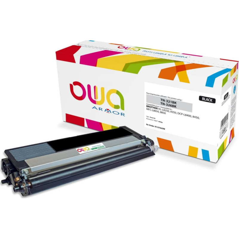 Owa Armor Toner OWA Armor OWA toner comp. Brother TN-326BK black (K15782OW)