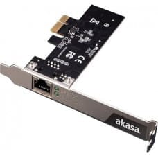Akasa Karta sieciowa Akasa Akasa PCIe Netzwerkkarte, 2,5GB