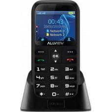 Allview Telefon komórkowy AllView D2 Senior Dual SIM Czarny