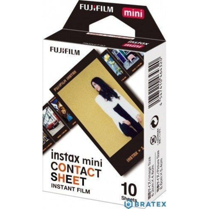 Fuji Fuji Instax film mini contact sheet